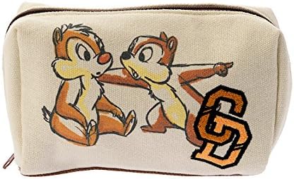 Amazon Co Jp ディズニーストア 公式 ポーチ チップ デール イニシャルワッペン シューズ バッグ