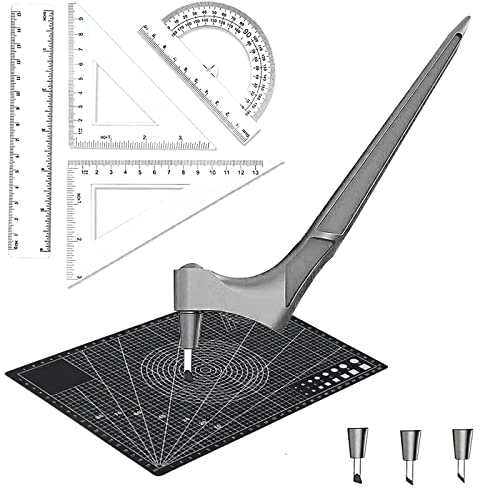 Craft Cutting Tools Set, DIXIUZA 360Degree Rotating Blade Craft Knives