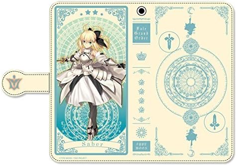 Fate / Grand Order notebook type smart phone case Saber / Altria Pendragon [Lily]