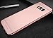 CROSYMX Galaxy S8 Plus Case, Thin and Slim Hard 3 in 1 Stylish Cover Matte Surface with Electroplate Frame Back Cover for Samsung Galaxy S8 Plus (6.2'')(2017) - Rose Gold