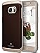 Caseology Envoy for Samsung Galaxy S7 Case (2016) - Premium Leather - Leather Brown