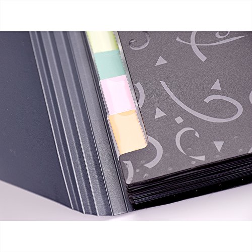 Goblin's Treasures 13 Pockets A6 Rainbow Expanding Folder A6 Mini Index File Folder (A6 File Folder) (metal gray) - Thumbnail 4