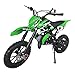 SYX MOTO Kids Mini Dirt Bike Gas Power 2-Stroke 50cc Motorcycle Holeshot Off Road Motorcycle Holeshot Pit Bike, Fully Automatic Transmission, 2018 Green