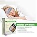 EssencellHB Steam Eye Mask for Dry Puffy Eyes, Dark Circles, Fragrance Free Heated Eye Mask for Sleeping, Travel or at Work.-10pcs
