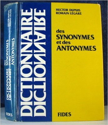 Download Dictionnaire Des Synonymes Et Des Antonymes