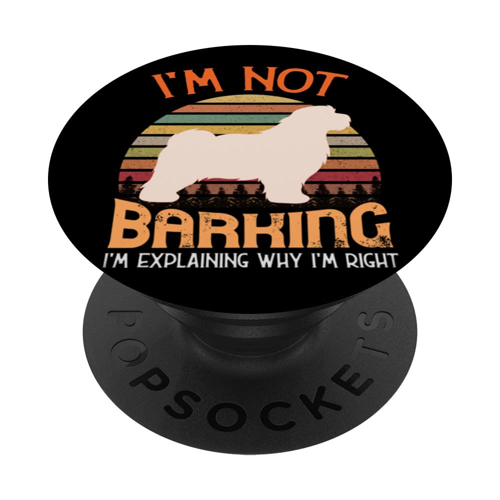 Havanese Dog Breed PopSockets Swappable PopGrip
