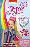 JoJo Siwa 32 Valentine with 32 Glitter Tattoos