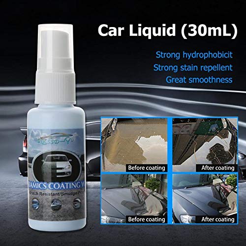 Gavita-Star - Anti-dust Car Polish Paint Care Car Liquid Car Paint Care Super Hydrophobic Ceramic Glass Coating Polish 30ml