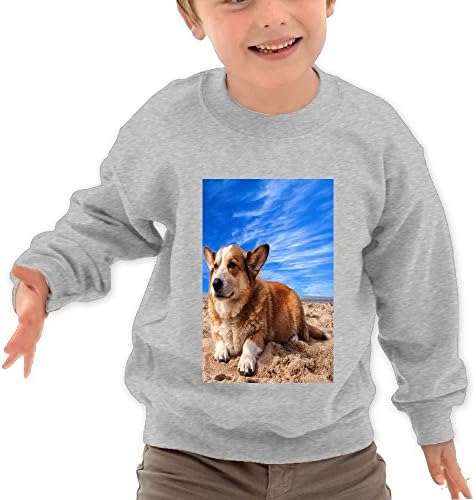 Children's Bandana Dog Beach Pattern Kids Comfortable Hooded Hoodies Sweatshirt