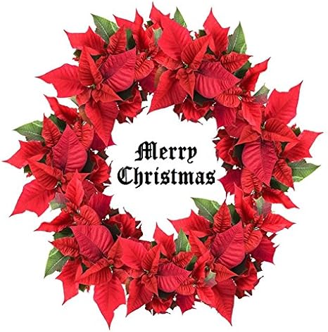 Torta Con Stella Di Natale.Decorazione Per Torta Con Stella Di Natale Commestibile A Forma Di Ghirlanda Di Natale Rotonda 19 Cm Amazon It Casa E Cucina