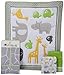 NoJo 4 Piece Crib Bedding Set, Dreamland