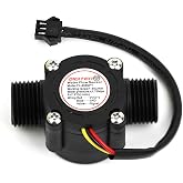 SENSTREE 1/2 &rsquo;&rsquo; Flow Hall Sensor with NPT Thread, 1-30L/Min Flow Meter, Flowmeter Counter, Arduino, Raspberry Pi, and Reverse Osmosis Filter Compatible