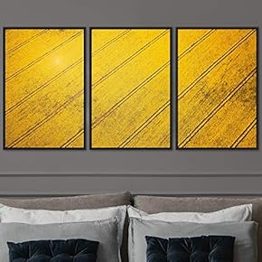 signwin 3 Piece Framed Canvas Wall Art Abstract...