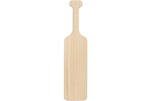 BATTIFE 18 Inch Greek Fraternity Paddle, Unfinished Pine Wood Paddle, Solid Wooden SororityPaddle, Frat Paddle