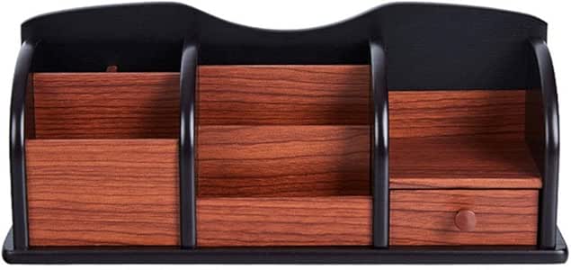 Caja de Almacenamiento multifunción de Madera Caja de Almacenamiento de