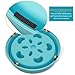 Slow Feeder Dog Bowl - Interactive Fun Slow Eating Bowl for Pets Health Bloat Stop Anti-Choking, Non-Toxic. Eco-Friendly Material (Large)