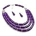 Thkmeet Fashion Handmade Bead Multilayer Statement Necklace Bracelet Earrings Jewelry Set