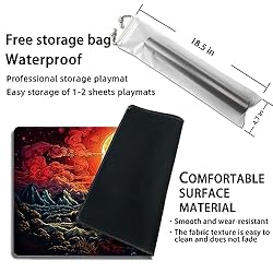 Malqiqi Playmat for MTG, with Free Storage