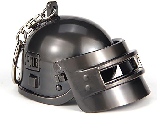 BOOMIMI PUBG Playerunknown's Battlegrounds KeyChain Accessories Keychain Charm Souvenir Gifts for PUBG Fans - 3-class helmet