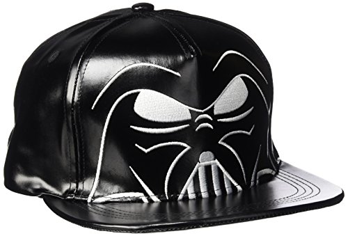 Star Wars Men's Darth Vader Big Face Adjustable Baseball Cap, Black, One Size