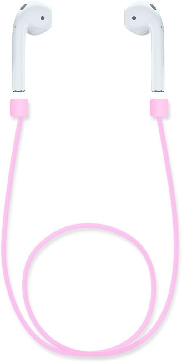 Zepthus Airpod Strap for iPhone 7 iPhone 7 Plus,Connector Cable Silicone Strap for Apple AirPods (Never Lose Your Airpods)