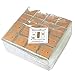 MelonBoat 8 Pack Chair Leg Floor Protectors, Fit Square Leg 1-1/4 to 1-3/8 inches, Chair Leg Caps with Furniture Felt Slider Glide Pads, A-SQ033, Fit Square Leg 1.26''-1.38''