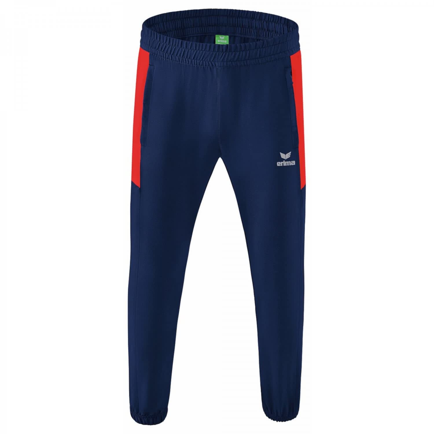 Erima Men's Team Presentation Pants,New Navy/Red, M