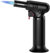 Sondiko Kitchen Blow Torch S907 with Fuel Gauge Adjustable Flame Refillable