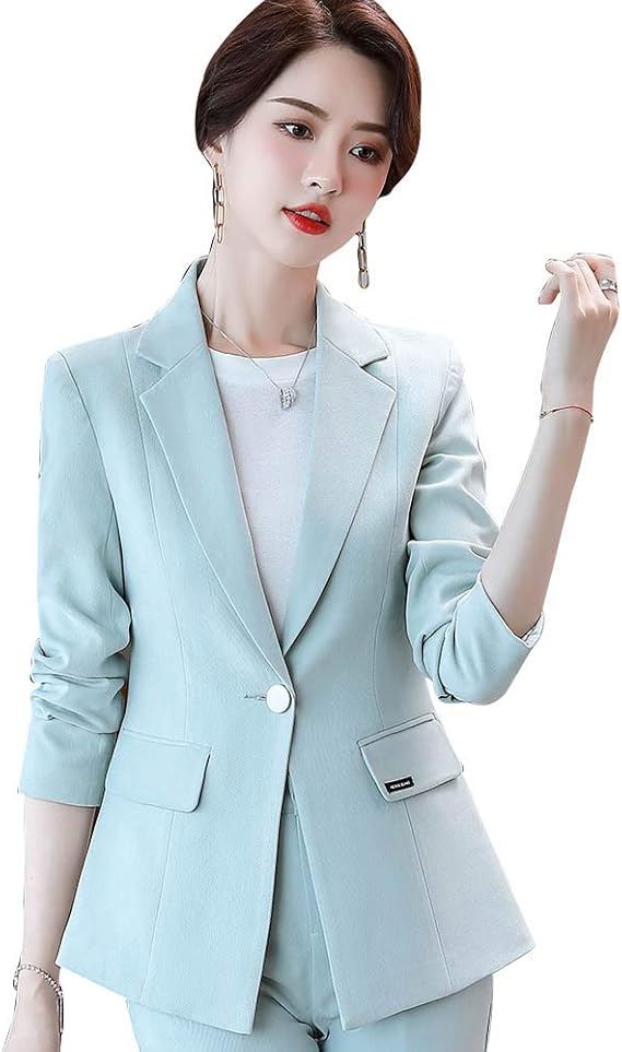 Amazon スーツ レディース ジャケット ャケット コート チェック 2点セット ャケット 長袖 トップス ファション ジュアル スタイリ ッシュジ Lサイズ 千鳥格 白 黒 ストライプ ベージュ ブルー ピンク 緑 グレー S Xxxxl 多型 コート ジャケット 通販