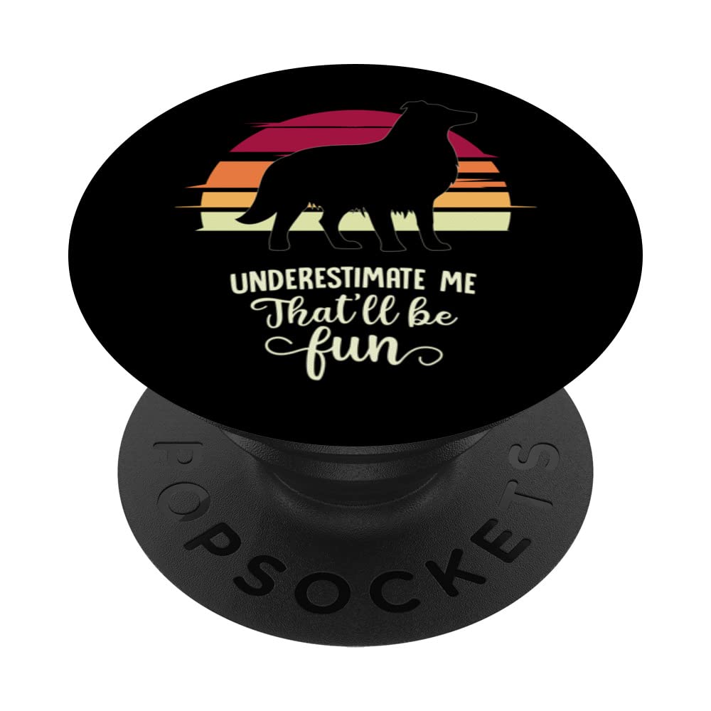 Border Collie Dog Breed PopSockets Swappable PopGrip