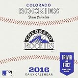 Colorado Rockies 2016 Calendar by