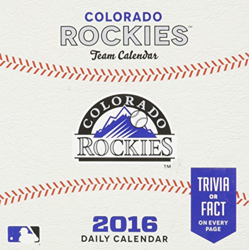 Colorado Rockies 2016 Calendar by 