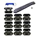 TC-Motor Chain with Extra 10pcs Spare Master Link for 2 Stroke 43cc 47cc 49cc Mini ATV Quad Dirt Super Pocket Bike (T8F Chain 116 Links with Extra 10pcs Master Link) primary