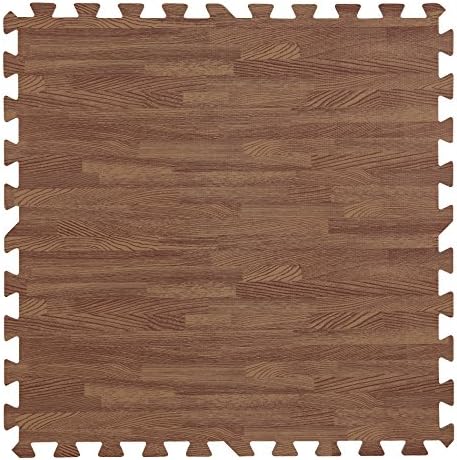 OWNFUN Foam Mats Puzzle Exercise Mat, Floor Mats with Borders Each Tile 24"x24"x0.39"
