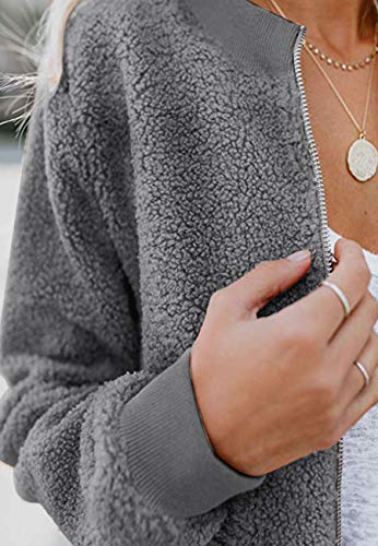 4 MIROL+Womens+Sherpa+Fleece+Pockets