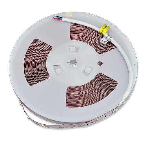 LEDwholesalers 24 Volt 65 Feet Color-Changing Flexible RGB LED Strip with 600xSMD5050, 20206RGB