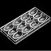 Polycarbonate Chocolate Molds Candy Chocolate Molds Food Safe BPA-Free Polycarbonate Plastic DIY Chocolate Cake Decorating (8)
