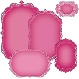 Spellbinders S5-159 Nestabilities Gold Labels Four Etched/Wafer Thin Dies