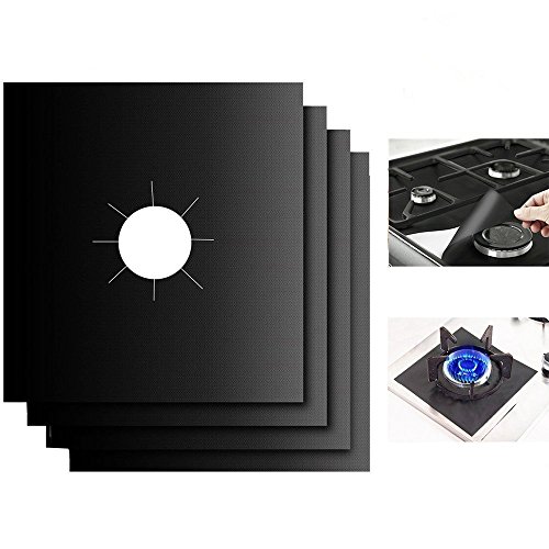 10PCS Stove Burner Cover & 2PCS Silicone Stove Counter Gap Cover