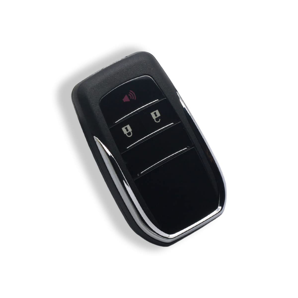 BROVACS Modified Upgraded Flip Key Shell Compatible with TOYOTA SCION 3 Button Keyless Entry Remote Key Case Fob 2+1 BTN SS436NB