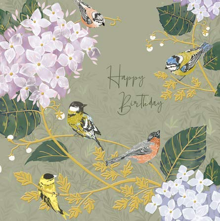 Birthday Card - 'Floral Delight' - National Trust Harmony Range - 462481