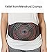 Electric Heating Pad for Back Pain, Cramps, Fibromyalgia, Arthritis – Infrared Portable Qfiber Body Wrap – Adjustable Heat Settings - Flexible Wearable Medical Grade Relief with Auto Shut Off