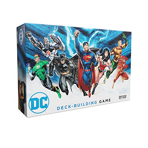 DC DeckBuilding Game Play as Members of DC's Justice League Unique