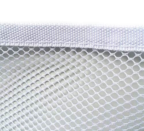 Child Safety Rail Net for Stairs, CuleedTec 10x2.5ft Balcony Protective Net for Kids Toys Pets, Anti-Fall Protection Net for Children, Indoor & Outdoor Rail Balcony Banister Stair Net,SGS Passed - Thumbnail 7