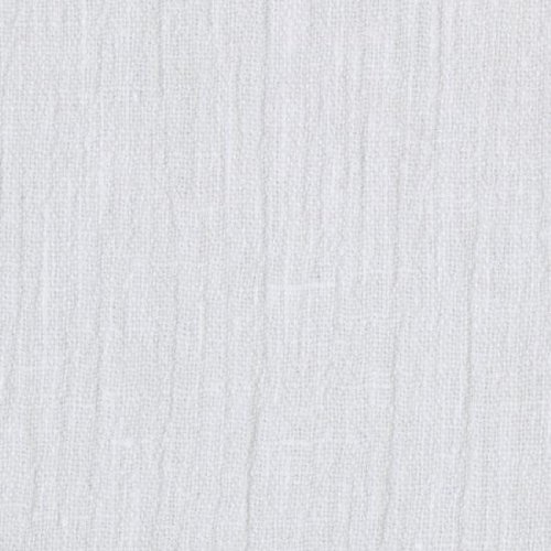 52'' Wide Poly/cotton Blend Calcutta Cloth White Fabric By The...