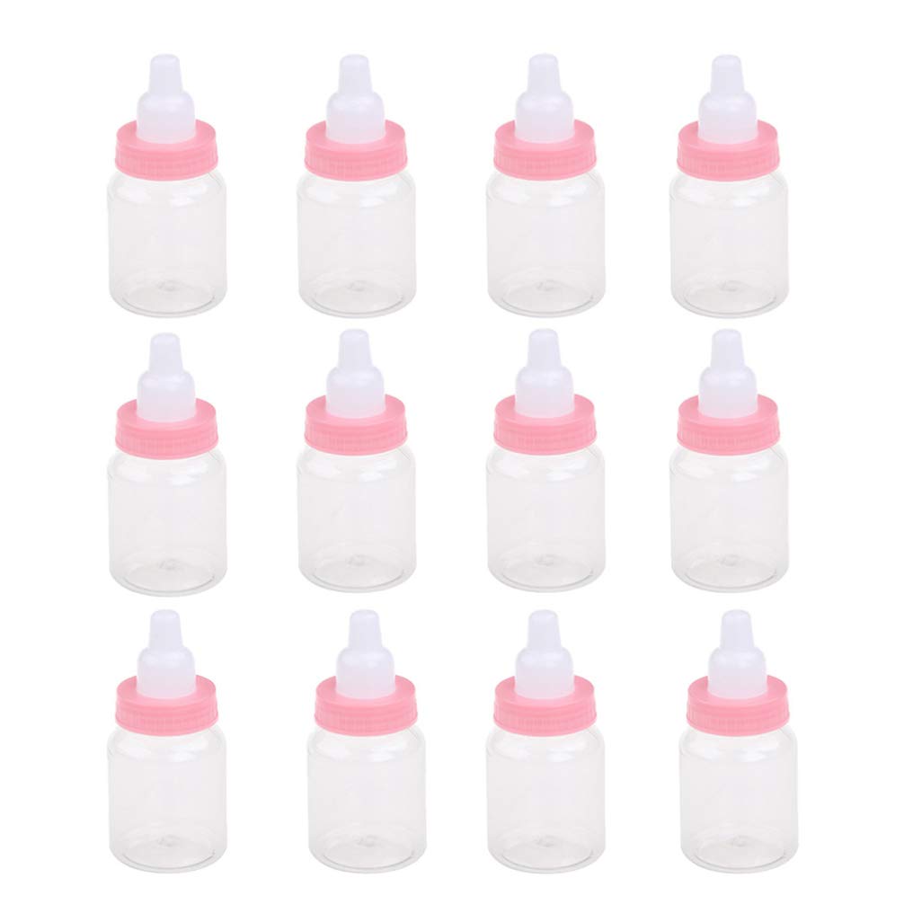 Toyandona 36 Piezas Mini Biberones De Caramelo De Plastico Para Baby Shower Favor Nino Nina Recien Nacido Cumpleanos Rosa Fabricacion De Cerveza Y Vino Produccion De Vino Profiles365 Com