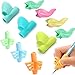JuneLsy Pen Grips Pen Grips for Kids Handwriting Posture Correction Training Writing AIDS for Kids toddler Preschoolers Students Children Special Needs (multicolored 10)