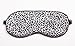 Amily Silk Eye Mask Super Soft Cat Eyelashes Pattern Eye Mask Silk Sleeping Mask Eyeshade (Pink Leopard Print)thumb 4