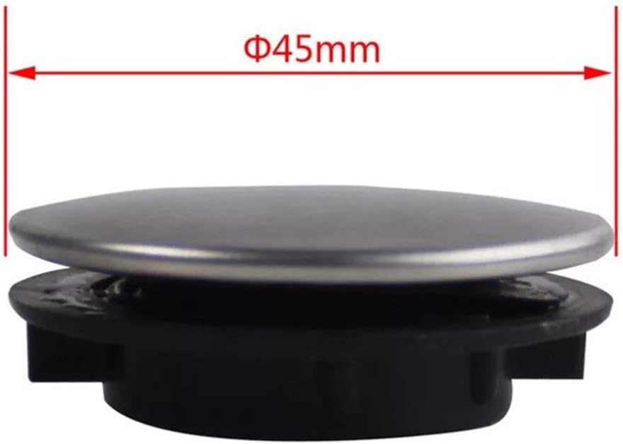 Sink Hole Cover Sink Tap Hole Plate Stopper Cover Blanking Metal Plug, 2Pack (Installing Hole for 31-40mm) - Image 3