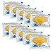 Set of 10pcs 24K Gold Collagen Forehead Facial Masks Patches, Gel Crystal for Wrinkles Removing, Frown Lines Reduction, Deep Skin Pores Cleansing, Blemishes Blackheads Removal and Hydration